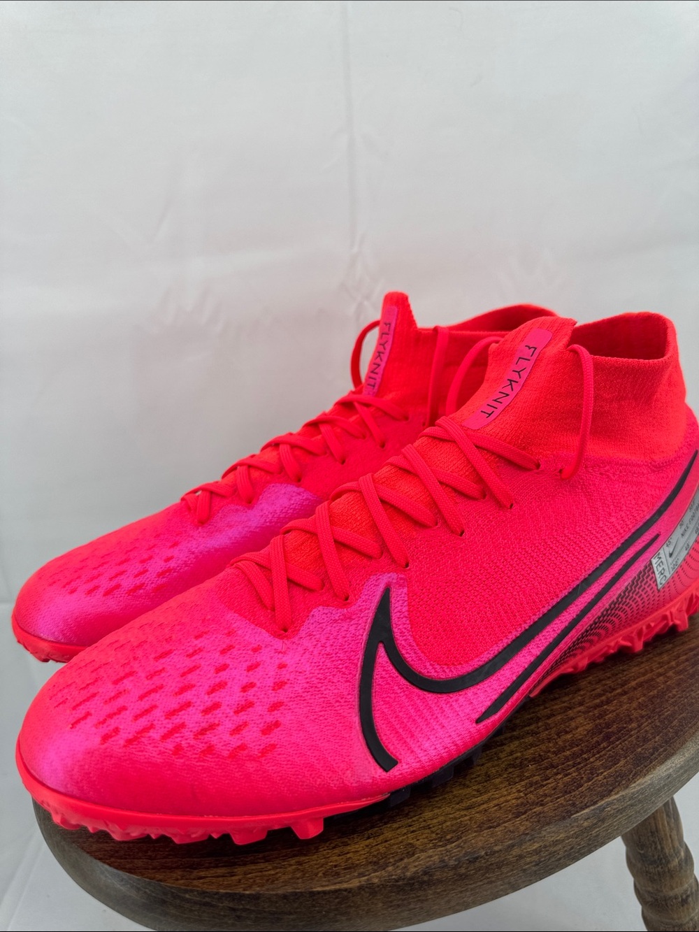 NWOT Nike Mercurial Superfly 7 Elite TF Turf Football Soccer Boots Cleats, 10.5